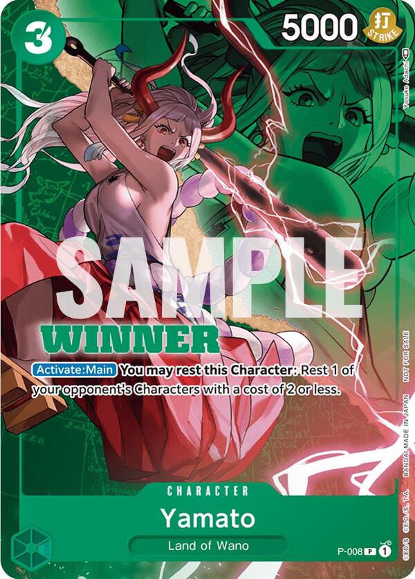 Yamato - P-008 (Winner Pack Vol. 1) - Promo - One Piece Card Game