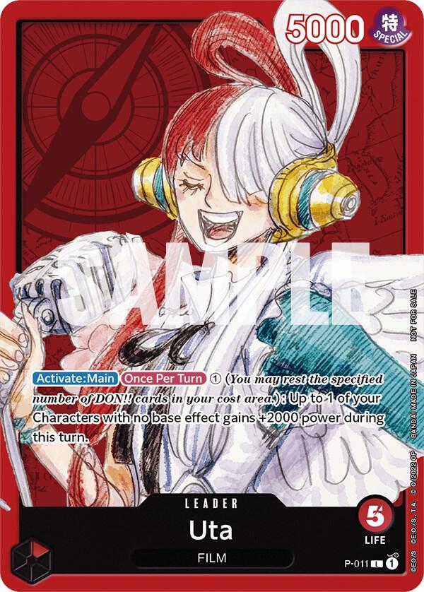 Uta (One Piece Film Red) - Promo - One Piece Card Game