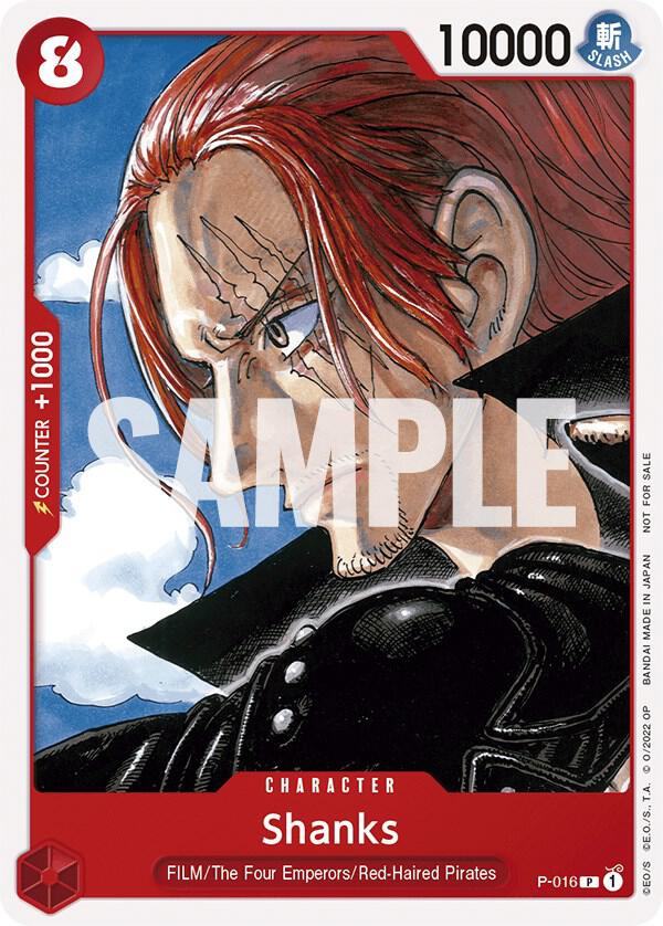 Shanks (One Piece Film Red) - Promo - One Piece Card Game