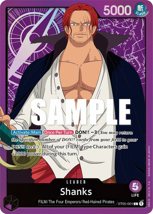 Shanks - Leader - One Piece Card Game