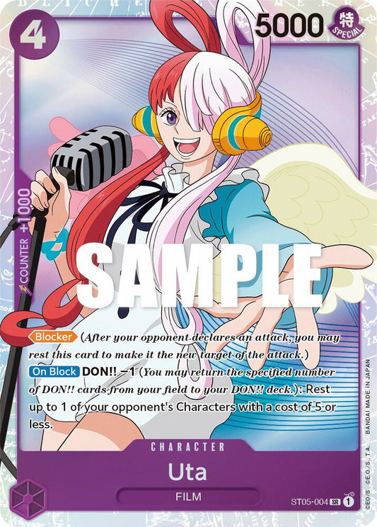 Uta (Super Rare) - One Piece TCG