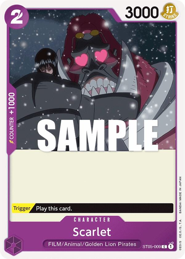 Scarlet - Common - One Piece Card Game