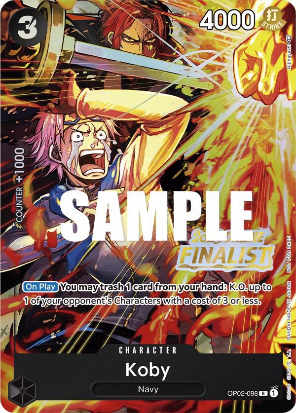 Koby (Online Regional 2023) [Finalist] - Promo - One Piece Card Game