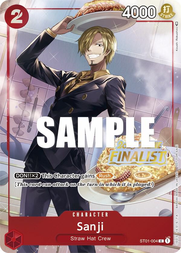 Sanji (Online Regional 2023) [Finalist] - Promo - One Piece Card Game