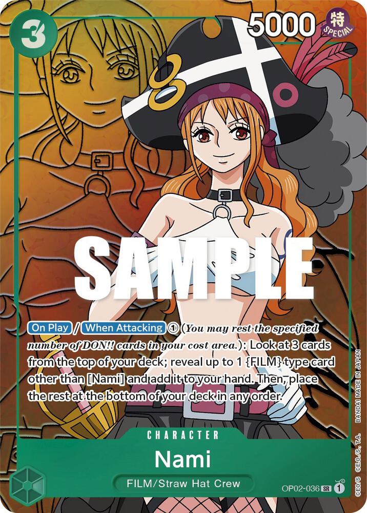 Nami (Alternate Art) - Super Rare - One Piece Card Game