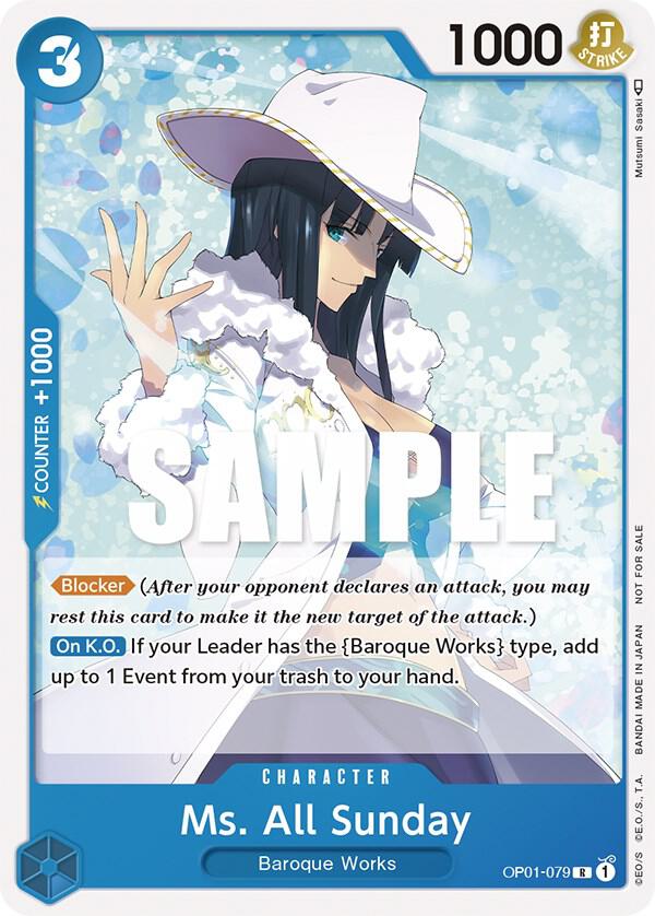 Ms. All Sunday (Promotion Pack 2023) - Promo - One Piece Card Game