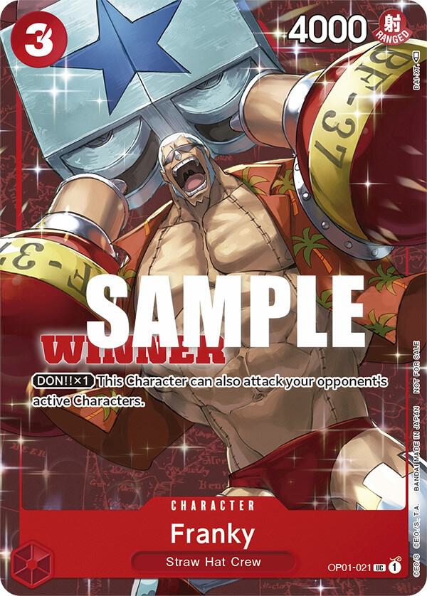 Franky (Tournament Pack Vol. 2) [Winner] - Promo - One Piece Card Game