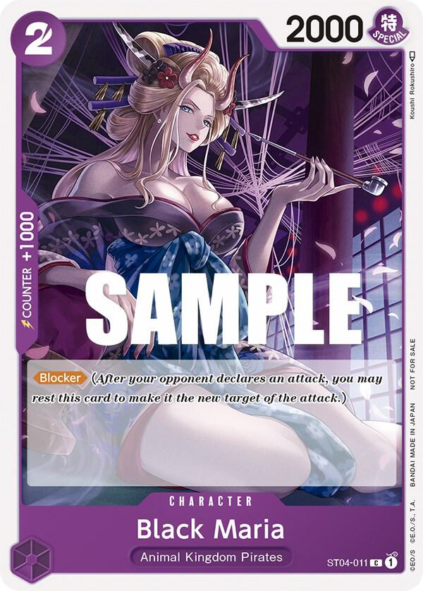 Black Maria (Tournament Pack Vol. 2) - Promo - One Piece Card Game