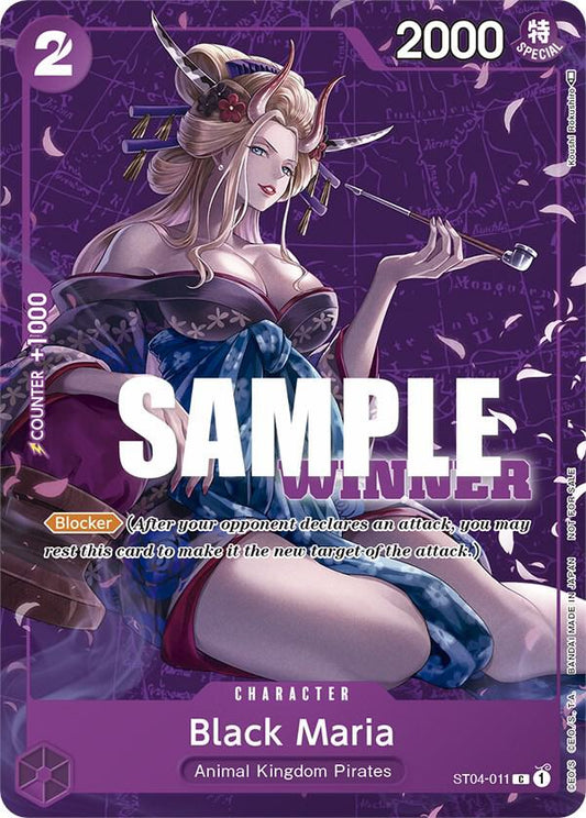 Black Maria (Tournament Pack Vol. 2) [Winner] - Promo - One Piece Card Game