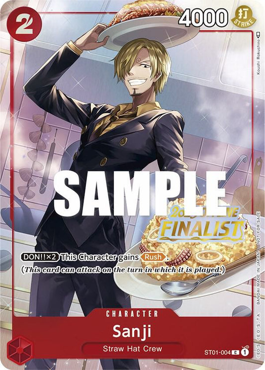 Sanji (Offline Regional 2023) [Finalist] - Promo - One Piece Card Game