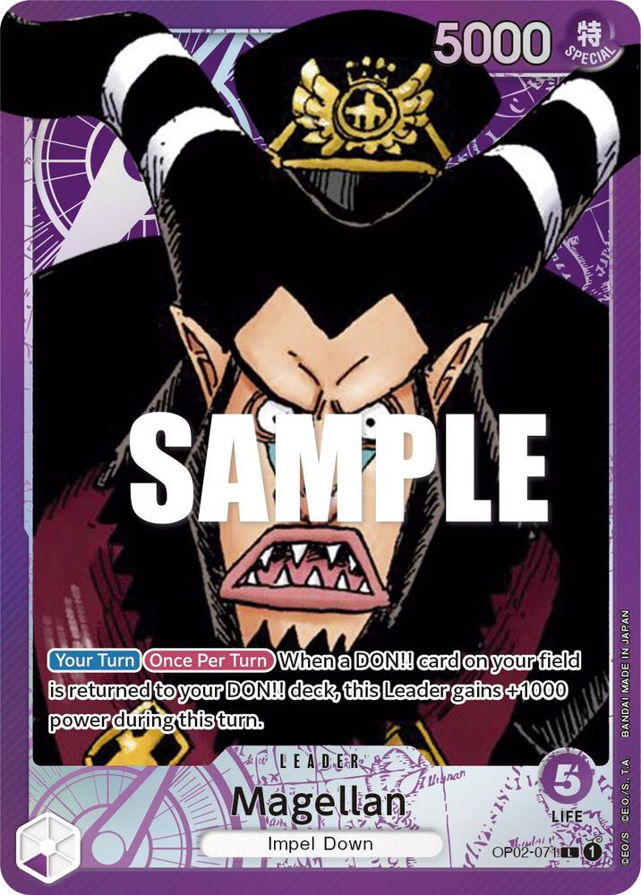 Magellan (071) (Alternate Art) - Leader - One Piece Card Game