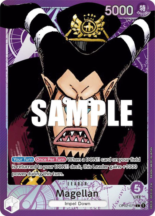 Magellan (071) (Alternate Art) - Leader - One Piece Card Game