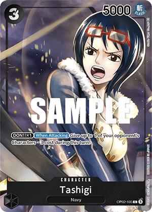 Tashigi (Box Topper) - Common - One Piece Card Game