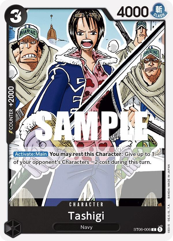 Tashigi - Common - One Piece Card Game