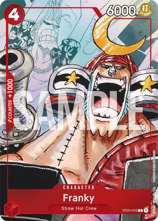 Franky - ST01-010 (Alternate Art) - Promo - One Piece Card Game