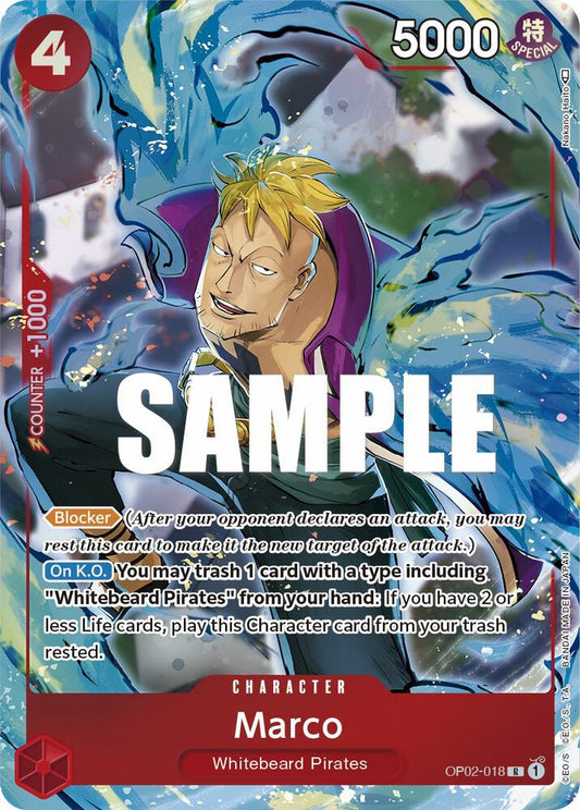 Marco (Alternate Art) - Rare - One Piece Card Game