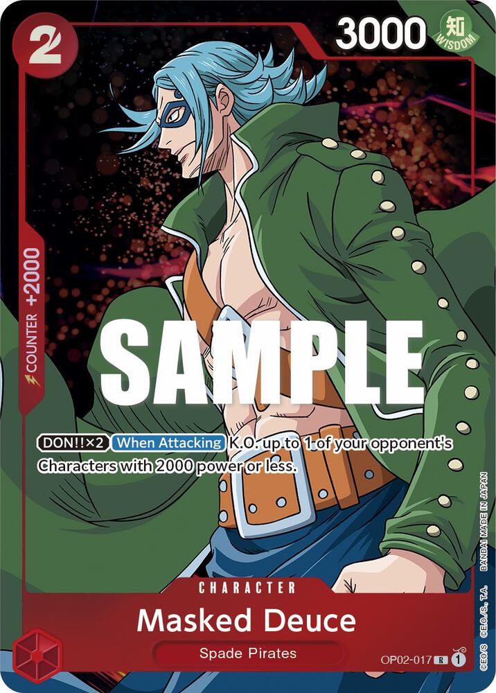 Masked Deuce (Alternate Art) - Rare - One Piece Card Game