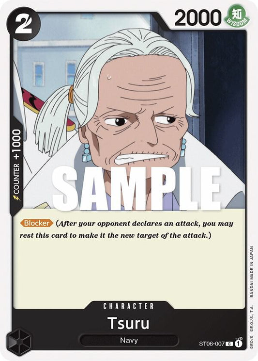 Tsuru - Common - One Piece Card Game