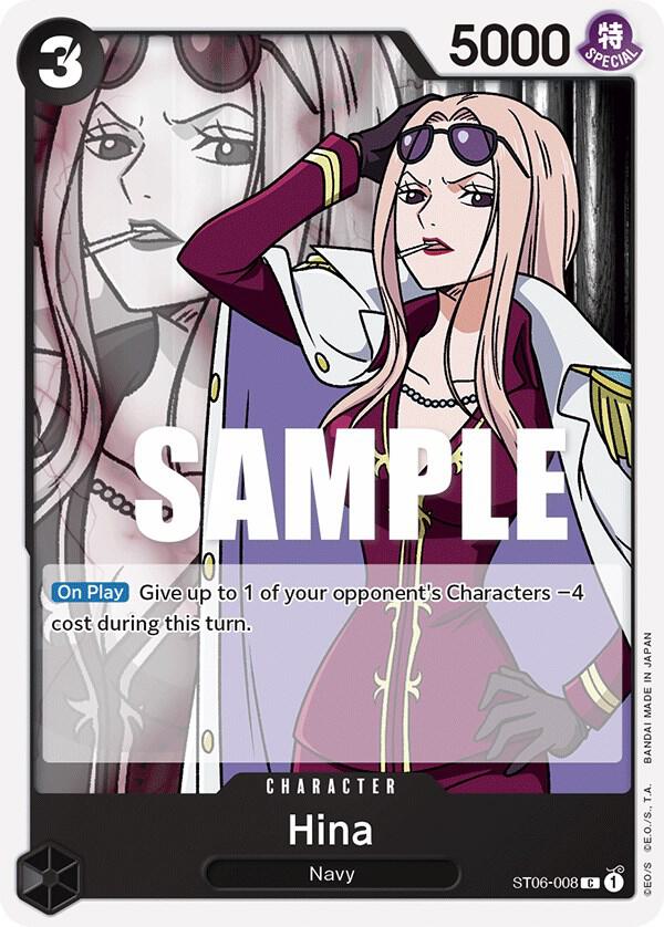 Hina - Common - One Piece Card Game