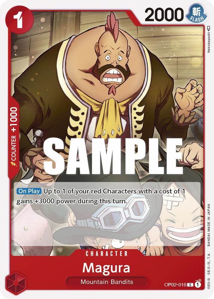 Magura - Common - One Piece Card Game