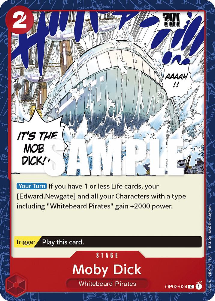 Moby Dick - Common - One Piece Card Game