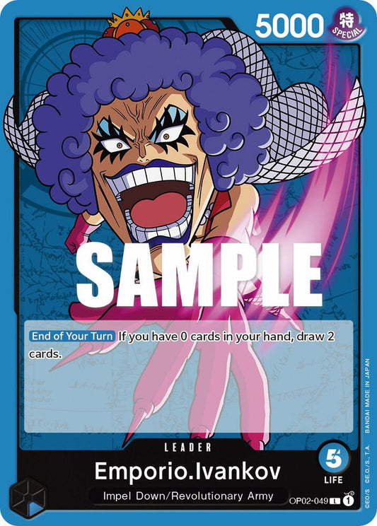 Emporio.Ivankov (049) - Leader - One Piece Card Game