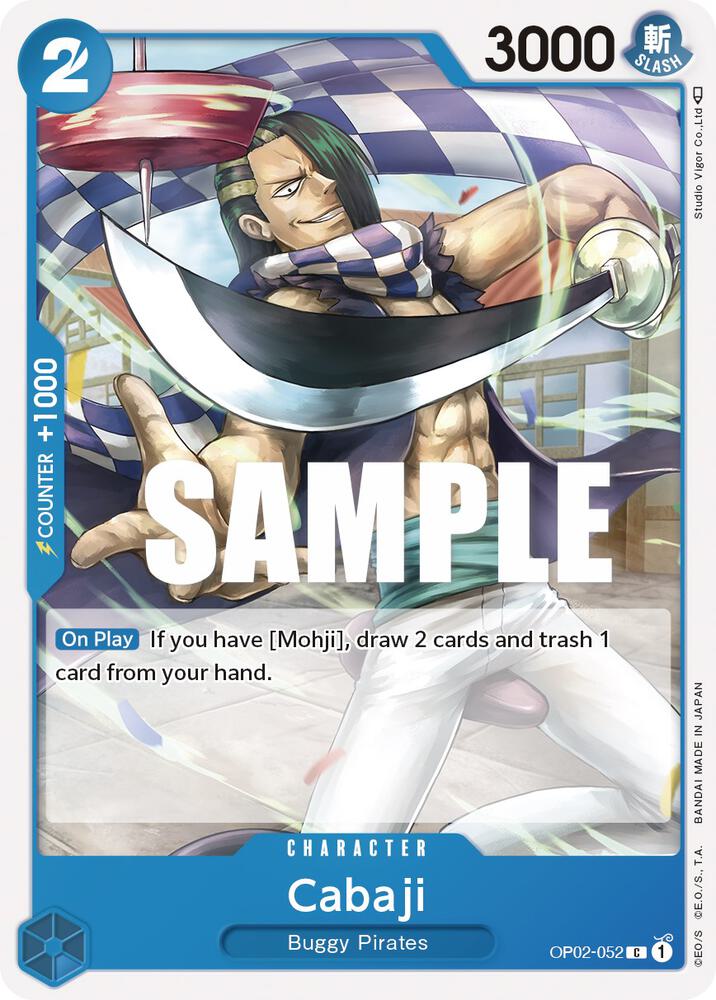 Cabaji - Common - One Piece Card Game