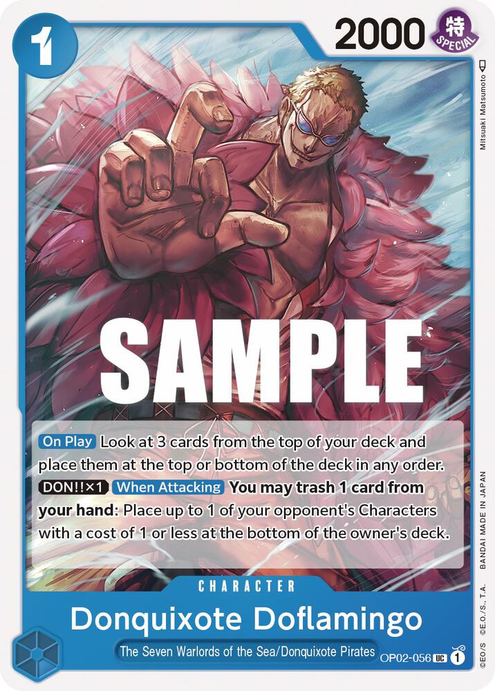 Donquixote Doflamingo - Uncommon - One Piece Card Game