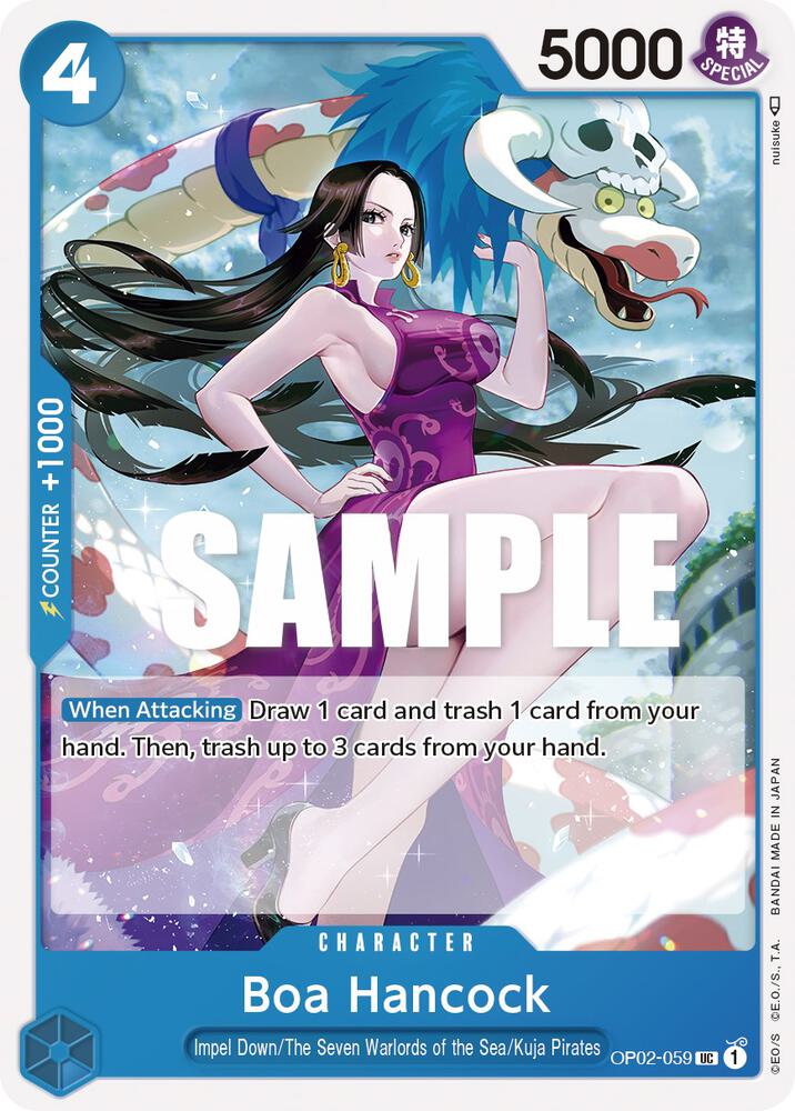 Boa Hancock - Uncommon - One Piece Card Game