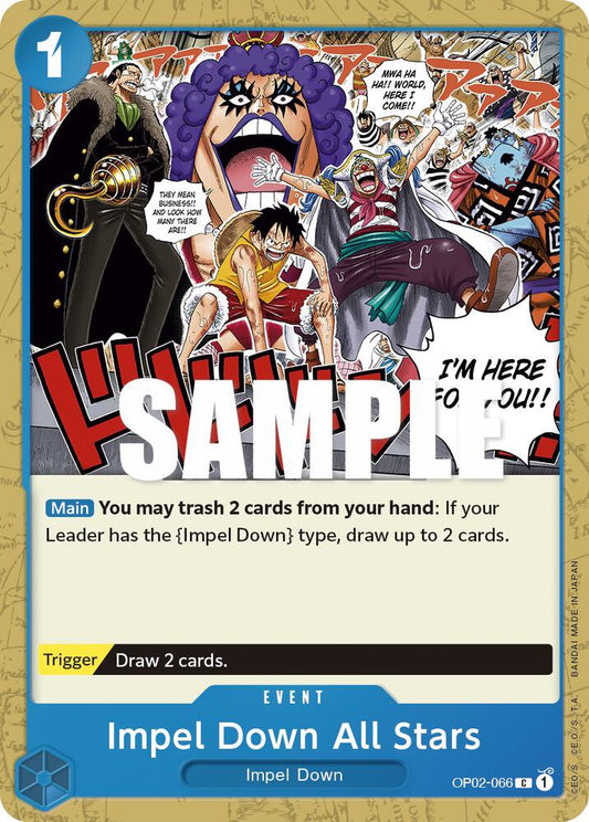 Impel Down All Stars - Common - One Piece Card Game