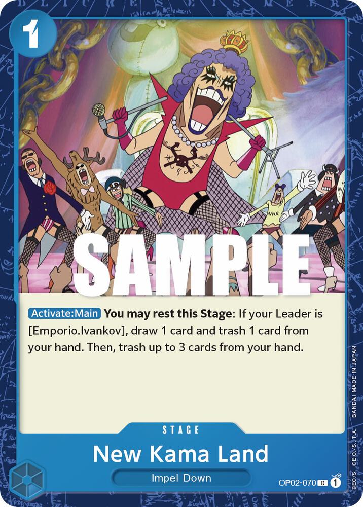 New Kama Land - Common - One Piece Card Game