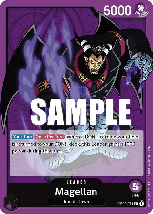 Magellan (071) - Leader - One Piece Card Game