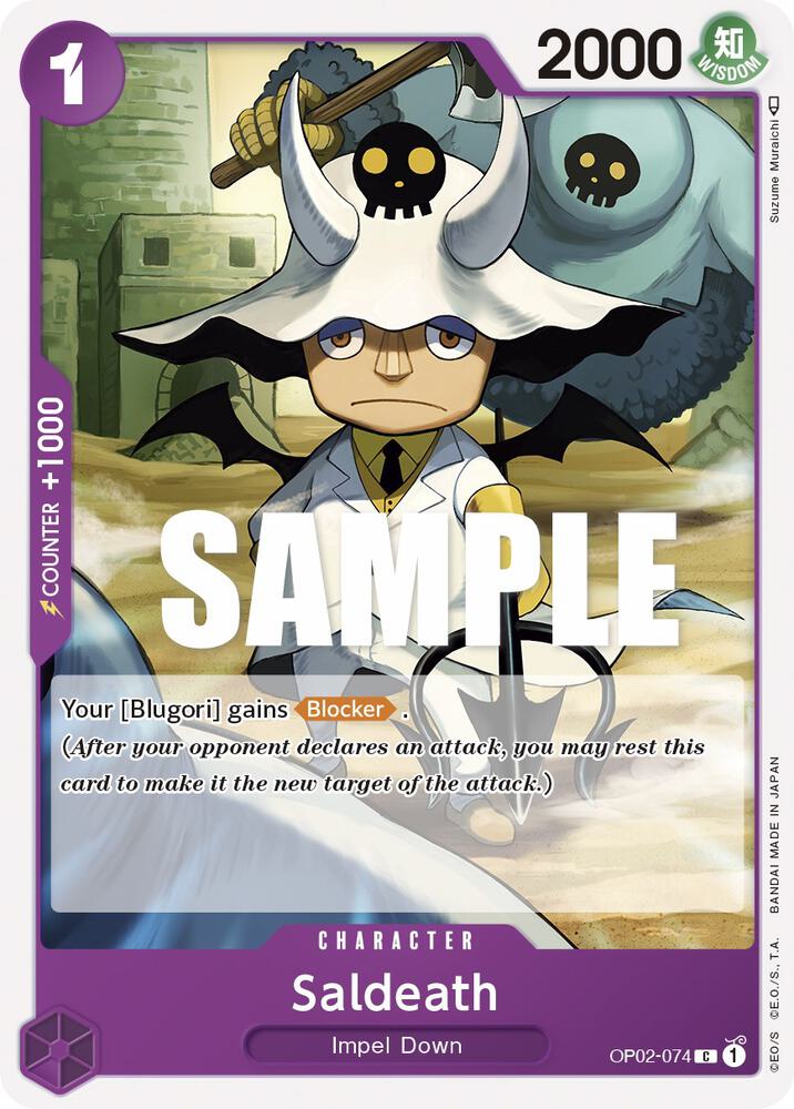 Saldeath - Common - One Piece Card Game