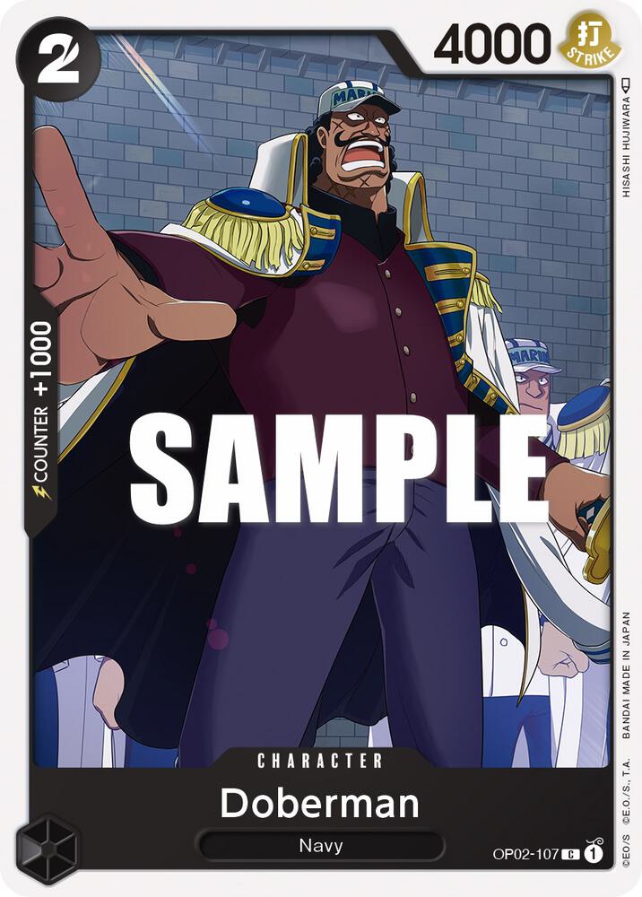 Doberman - Common - One Piece Card Game