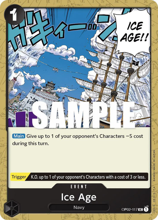 Ice Age - Uncommon - One Piece Card Game