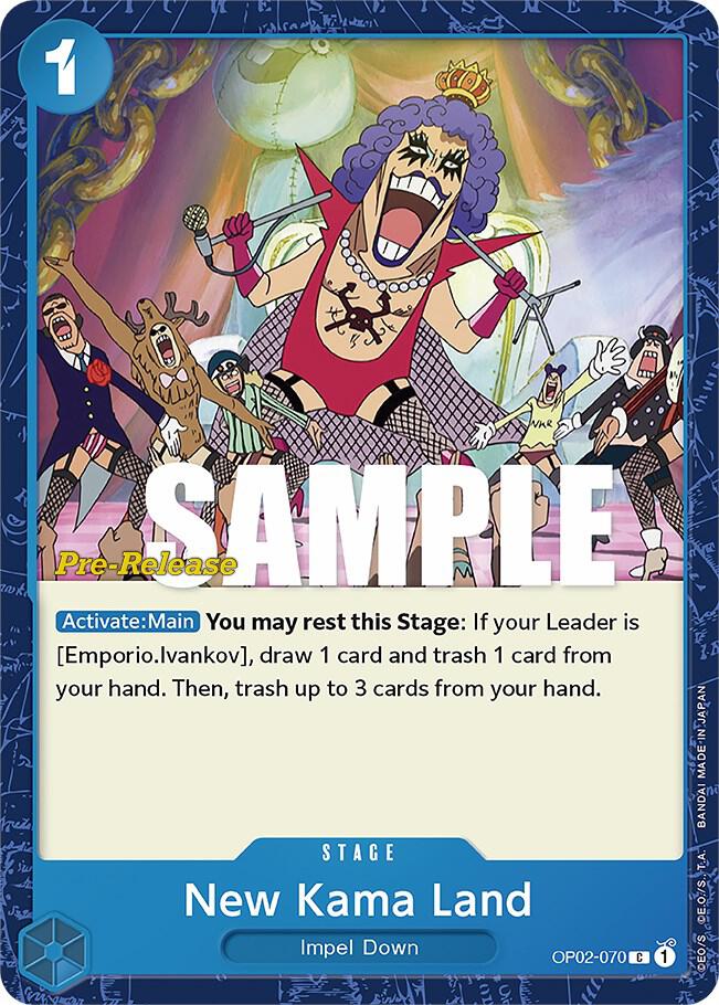 New Kama Land - Common - One Piece Card Game