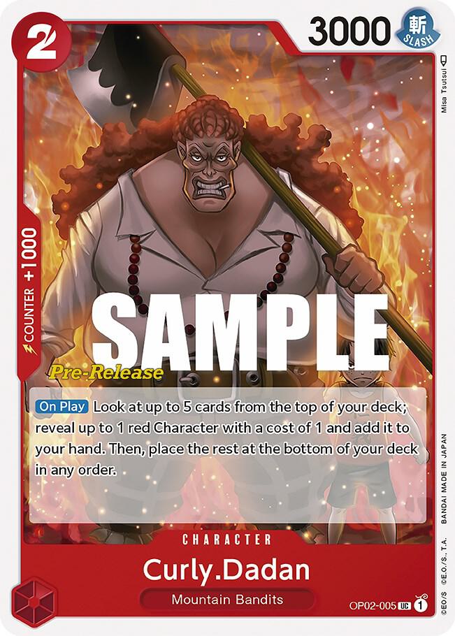 Curly.Dadan - Uncommon - One Piece Card Game