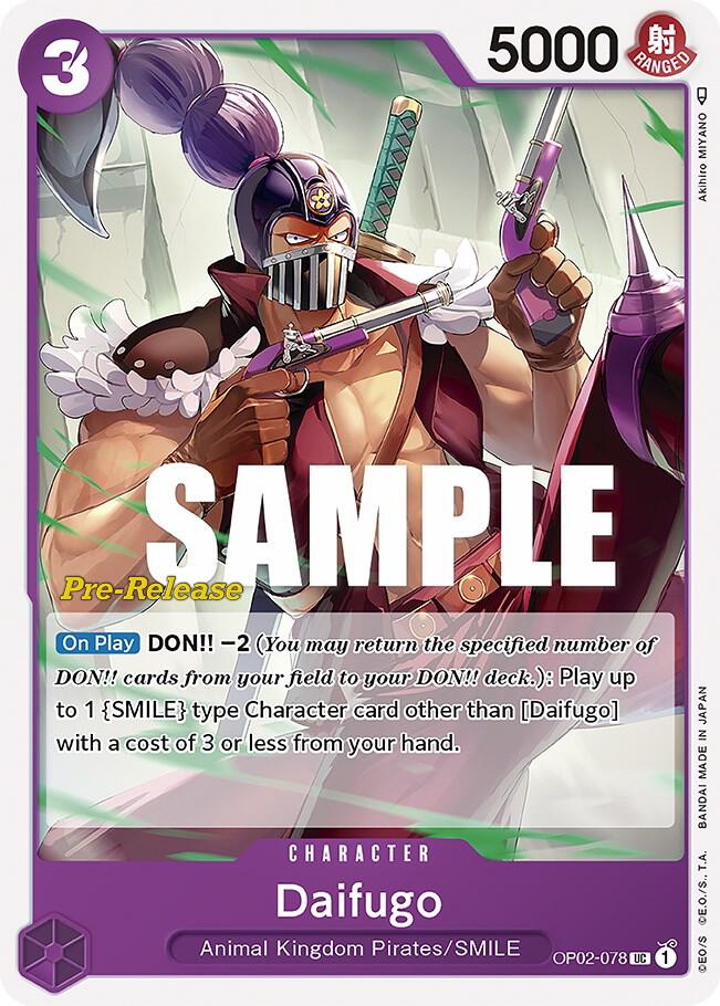 Daifugo - Uncommon - One Piece Card Game