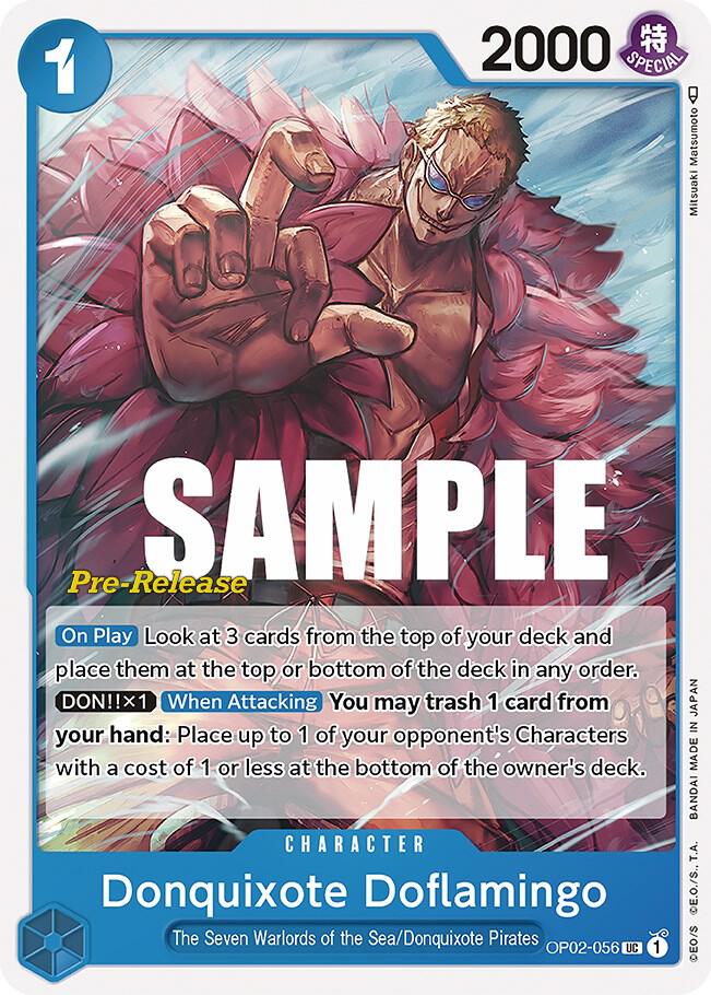 Donquixote Doflamingo - Uncommon - One Piece Card Game