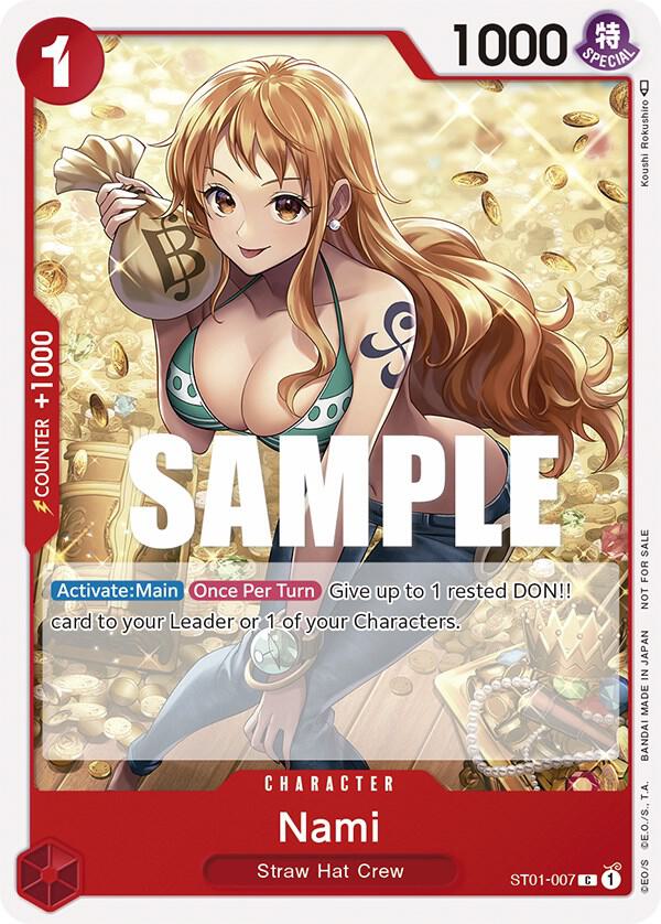 Nami (Tournament Pack Vol. 3) [Participant] - Promo - One Piece Card Game