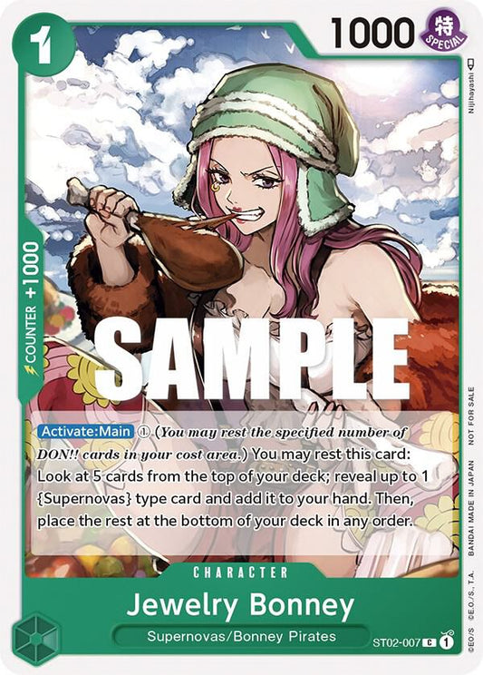 Jewelry Bonney (Tournament Pack Vol. 3) [Participant] - Promo - One Piece Card Game