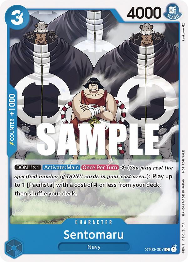 Sentomaru (Tournament Pack Vol. 3) [Participant] - Promo - One Piece Card Game