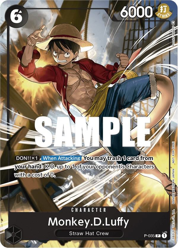 Monkey.D.Luffy (Pirates Party Vol. 3) - Promo - One Piece Card Game