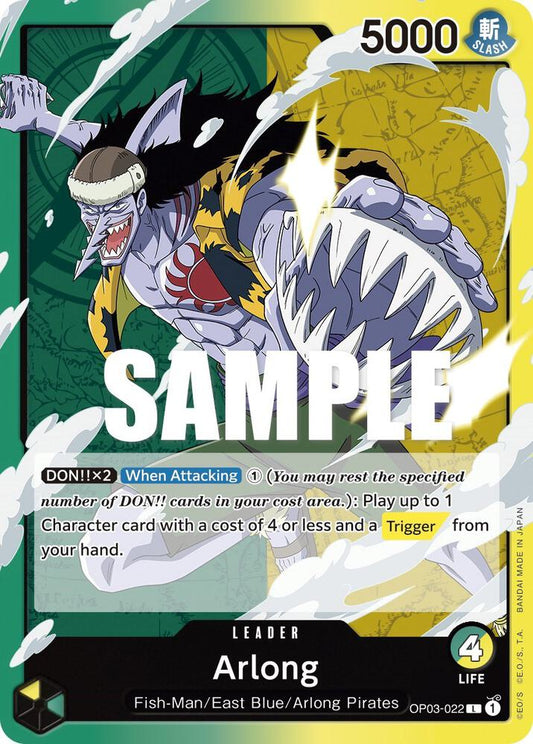 Arlong - Leader - One Piece Card Game