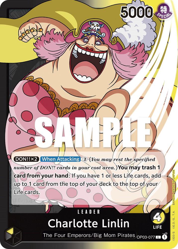 Charlotte Linlin (077) - Leader - One Piece Card Game