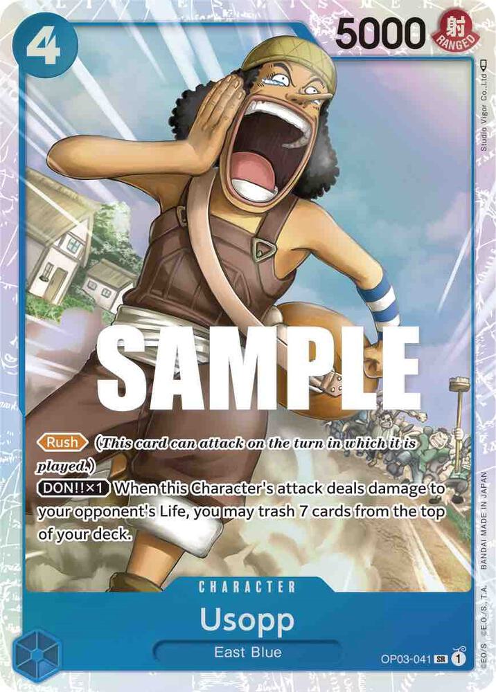 Usopp - Super Rare - One Piece Card Game