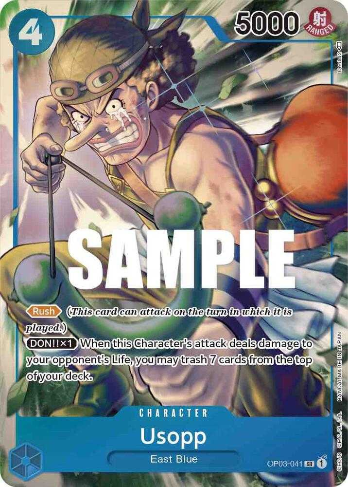 Usopp (Alternate Art) - Super Rare - One Piece Card Game