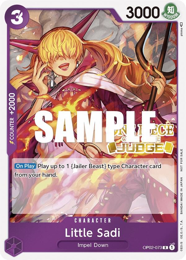 Little Sadi (Judge) - Promo - One Piece Card Game