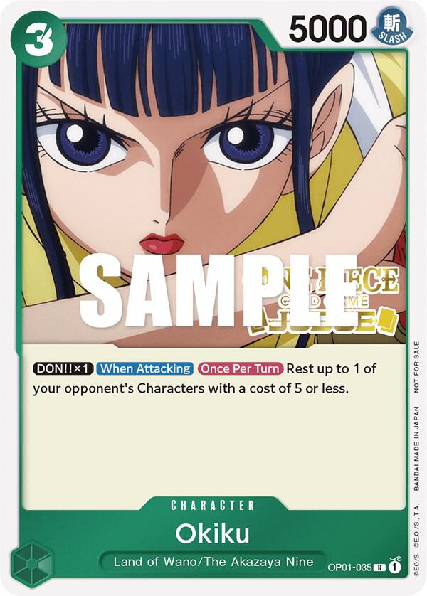 Okiku (Judge) - Promo - One Piece Card Game