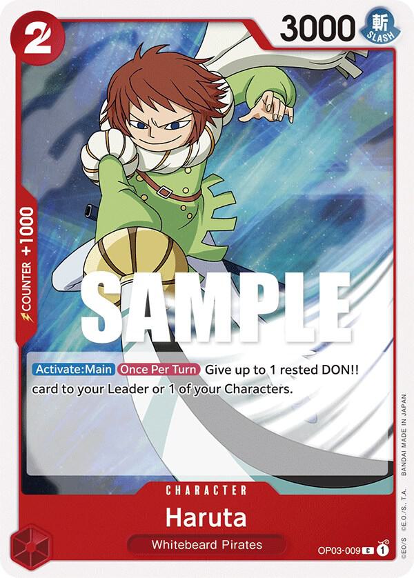 Haruta - Common - One Piece Card Game